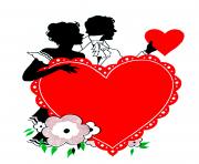 Valentines day vintage valentine cliparts