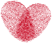 Heart Print PNG Clipart