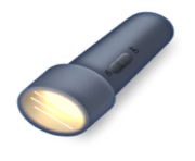 ios emoji electric torch