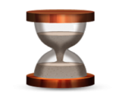 ios emoji hourglass