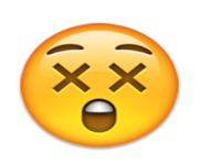 ios emoji astonished face