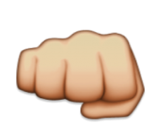 ios emoji fisted hand sign