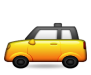 ios emoji taxi