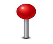 ios emoji round pushpin