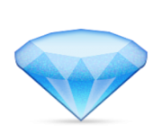 ios emoji gem stone