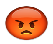 ios emoji pouting face