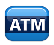 ios emoji automated teller machine