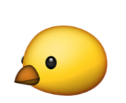 ios emoji baby chick