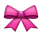 ios emoji ribbon