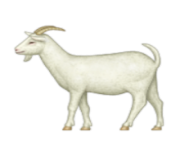 ios emoji goat