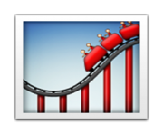 ios emoji roller coaster