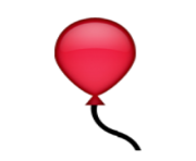 ios emoji balloon