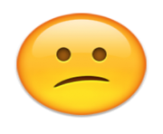 ios emoji confused face