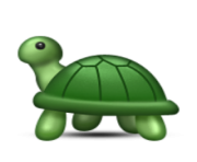 ios emoji turtle