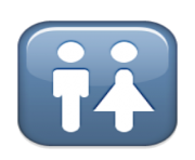 ios emoji restroom