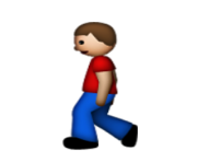 ios emoji pedestrian