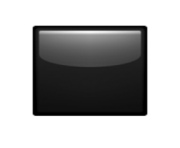 ios emoji black medium small square