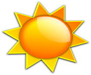 Clip art sunshine clipart image 2