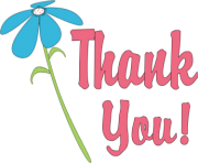 thank you clipart thank you flower png zkK9Zr clipart