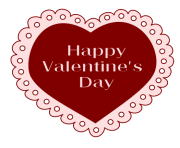 valentine lace clipart