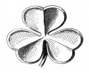 Public domain clip art shamrocks st patrick