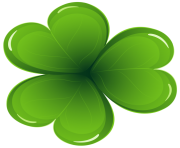 St patricks day shamrock clipart image