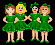 st patrick s day clip art a row of irish lassies irish clip art 1h1Cti clipart