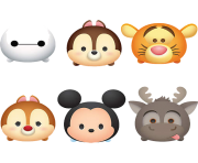 TsumTsum FATHEAD Collection