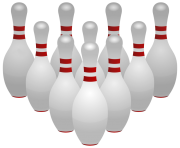 Bowling Pins PNG Clipart