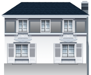 Large House PNG Clip Art