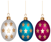 Christmas Ball Set PNG Clip Art