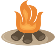 campfire png transparent