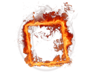 frame fire png transparent