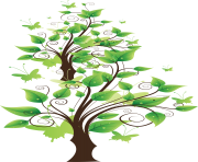 tree png cartoon color 