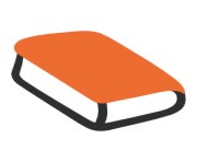 emoji android orange book