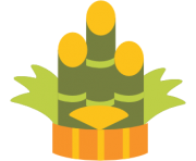 emoji android pine decoration