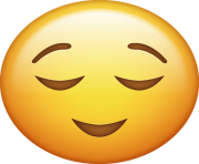 Relieved Emoji Png 2