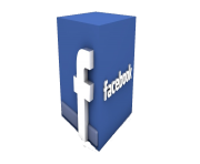 facebook clipart box 3d