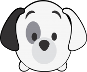 Disney tsum tsum clipart 101 dalmatians