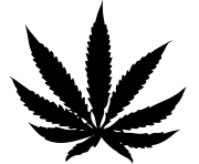 black cannabis leaf png potleaf 2