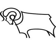 derby county fc football logo png