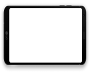 transparent mobile png device design black