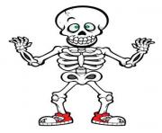 Cute halloween skeleton clip art drawing art of cute halloween