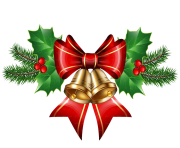 christmas bell transparent