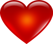 red heart emoji png hd