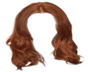 brown woman hair png 6