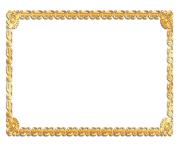 Rectangular Photo Frame PNG Transparent Image