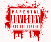 red parental advisory png