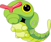 render pokemon chenipan png