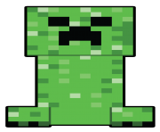 minecraft creeper png transparent